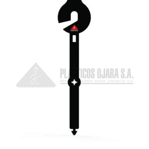 Gancho para correas 4.5 x 19.6 cm