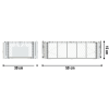 Caja multiusos plegable 30 x 50 cm - Imagen 2
