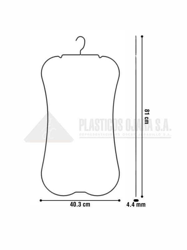Gancho para vestidos de baño 40.3 x 81 cm - Imagen 4