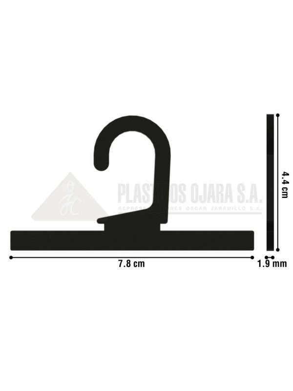 Gancho para empaques 7.8 x 4.4 cm - Imagen 4