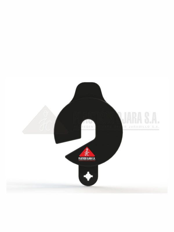 Gancho para correas 4.5 x 7 cm