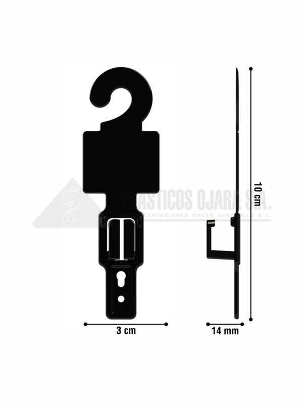 Gancho para correas 3 x 10 cm - Imagen 4