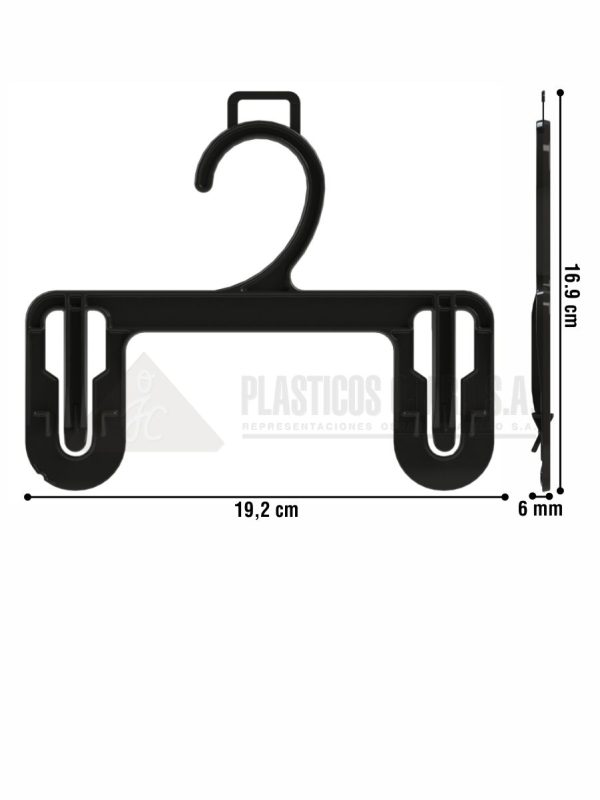 Gancho con pinzas para ropa de bebé 19.7 cm - Imagen 4