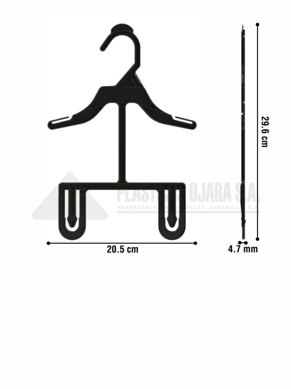 Gancho para conjunto de ropa de bebé 20.5 cm - Imagen 4