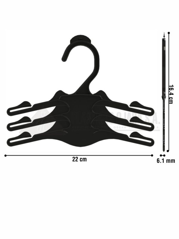 Gancho para conjunto de ropa de bebé 22 cm - Imagen 4