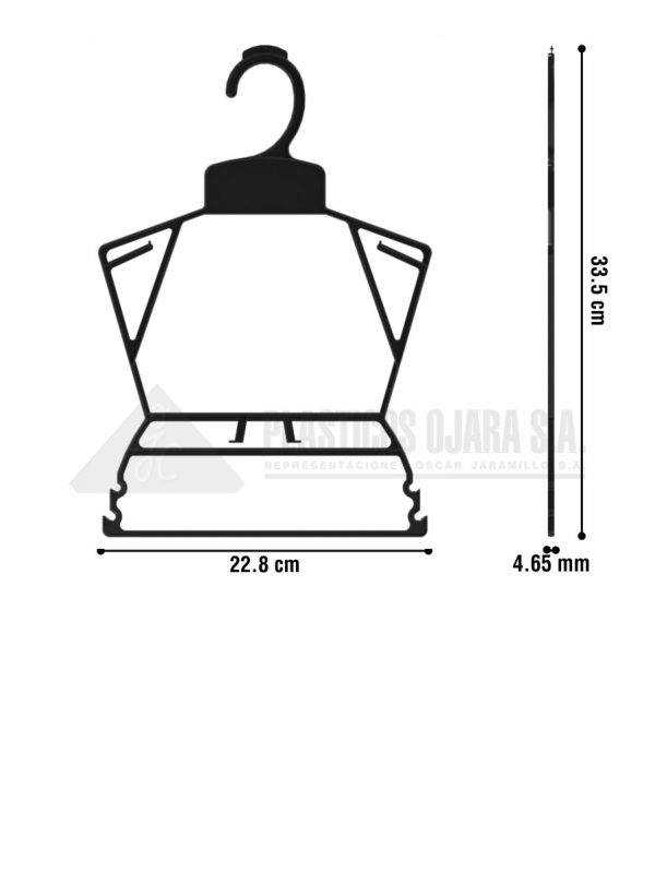 Gancho para conjunto de ropa de bebé 22.8 x 33.5 cm - Imagen 4