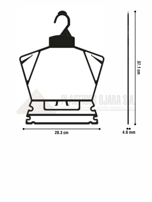 Gancho para conjunto de ropa de bebé 28.3 x 37.1 cm - Imagen 4