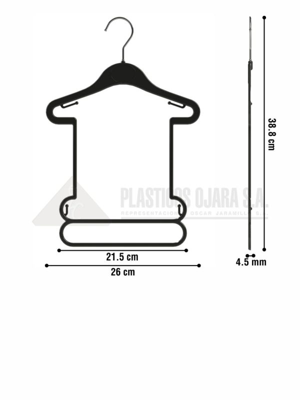 Gancho para conjunto de ropa de bebé 26 x 38.8 cm - Imagen 4