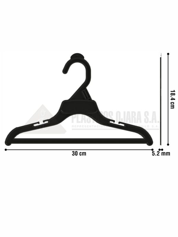 Gancho con barra para ropa de bebé 30 cm - Imagen 4