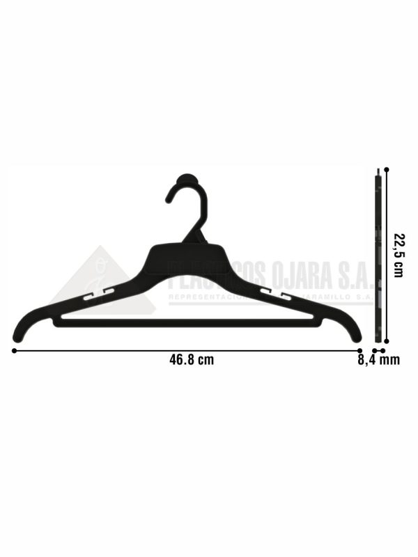 Gancho con barra para ropa de adulto 46.8 cm - Imagen 4