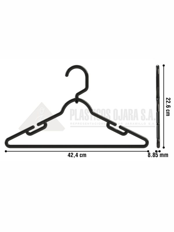 Gancho para ropa de adulto con barra 42.2 cm - Imagen 4