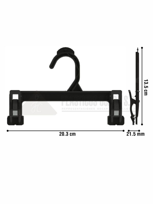 Gancho con pinzas para ropa de bebé 20.3 cm - Imagen 4