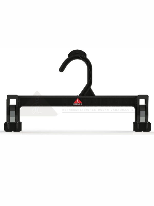Gancho con pinzas para ropa infantil 24.5 cm