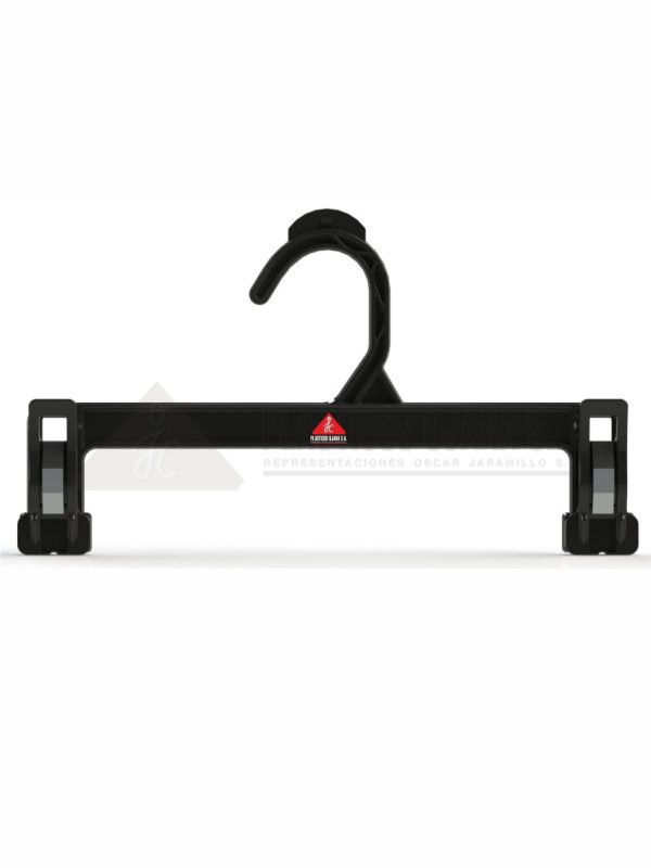 Gancho con pinzas para ropa infantil 24.5 cm