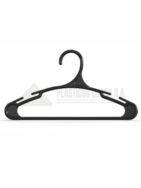 Gancho para ropa infantil con barra 29.3 cm