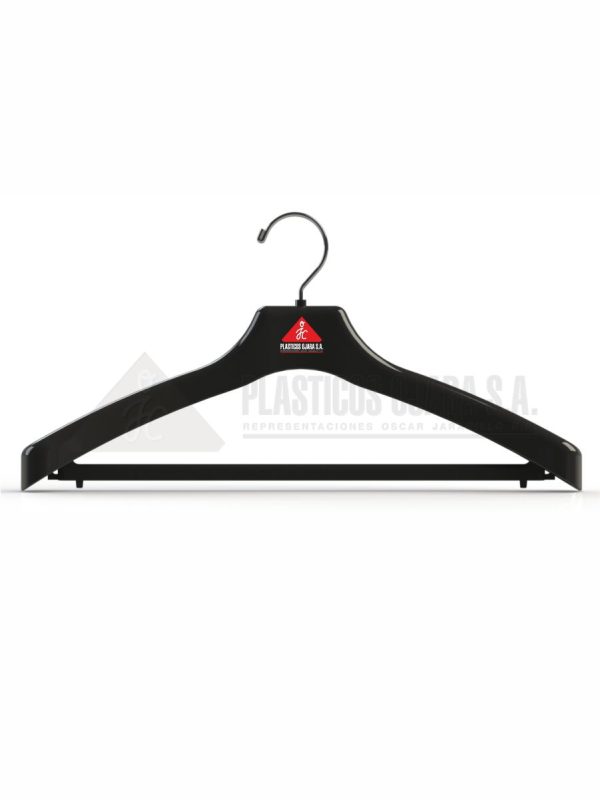 Gancho con barra para ropa de adulto 43 cm
