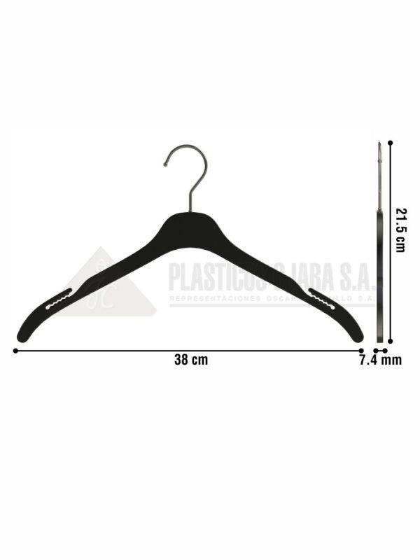 Gancho para ropa de adulto 38 cm - Imagen 4