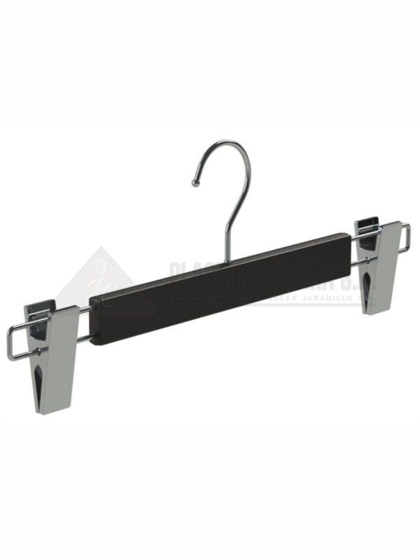 Gancho con pinzas para ropa de adulto 33.4 cm - Imagen 3