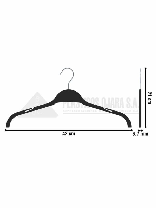 Gancho para ropa de adulto 42 cm - Imagen 3