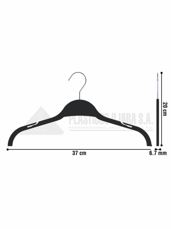 Gancho para ropa infantil 37 cm - Imagen 3