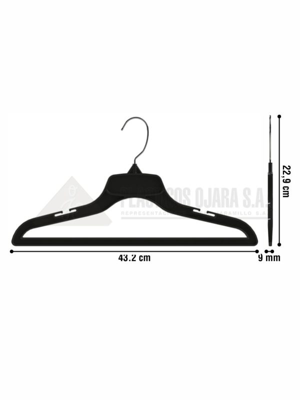 Gancho con barra para ropa de adulto 43.2 cm - Imagen 4