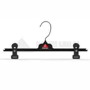 Gancho con pinzas para ropa de adulto 37.4 cm