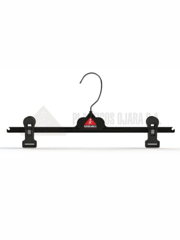 Gancho con pinzas para ropa de adulto 37.4 cm