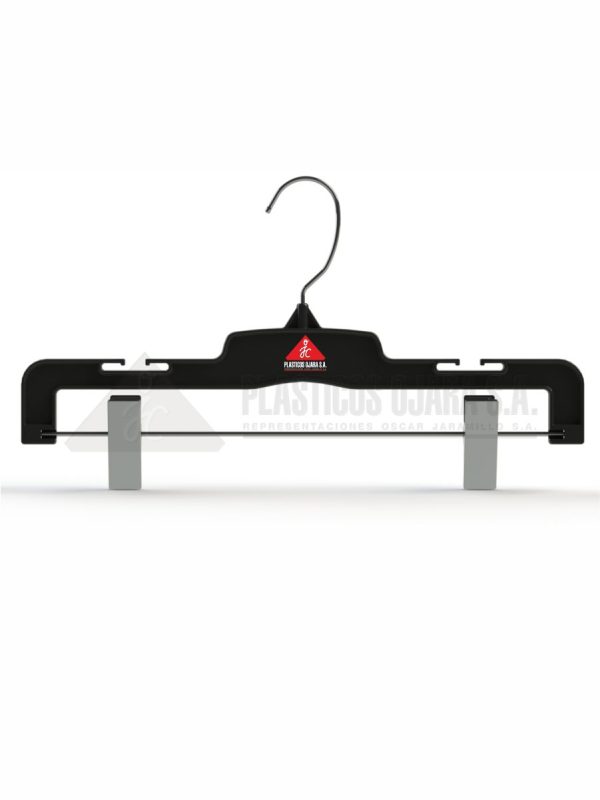 Gancho con pinzas para ropa de adulto 36.4 cm