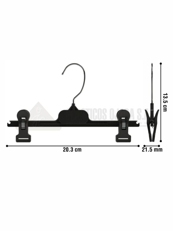 Gancho con pinzas para ropa de bebé 20.3 cm - Imagen 4