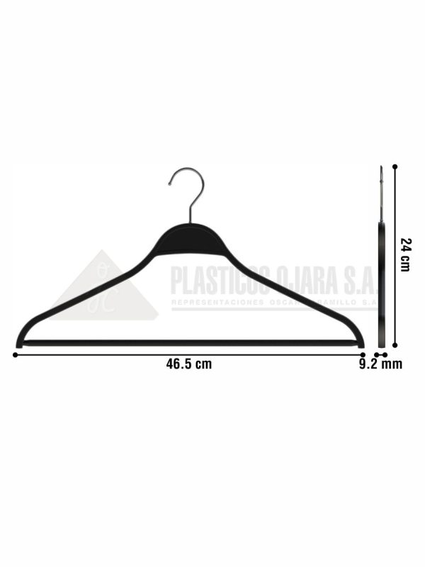 Gancho con barra para ropa de adulto 46.5 cm - Imagen 4