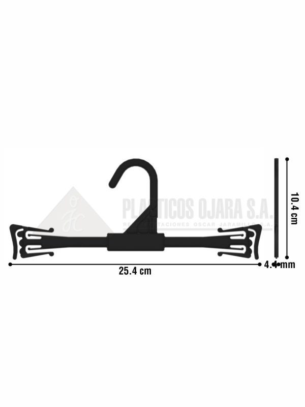 Gancho para ropa interior 25.4 cm - Imagen 4