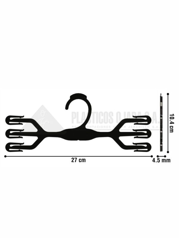 Gancho para conjunto de ropa interior 27 cm - Imagen 4