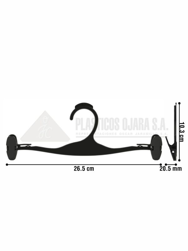 Gancho con pinzas para ropa interior 26.5 cm - Imagen 4