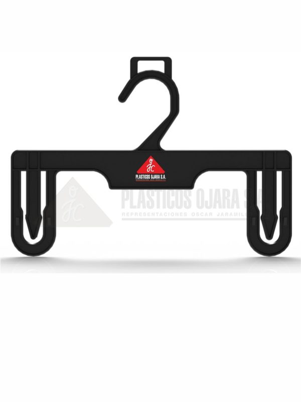 Gancho con pinzas para ropa infantil 27 cm