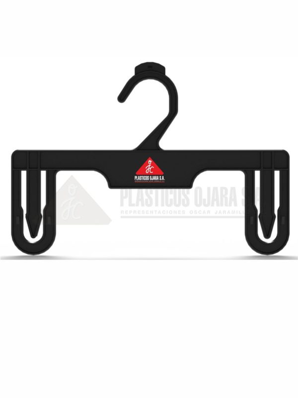 Gancho con pinzas para ropa infantil 27 cm