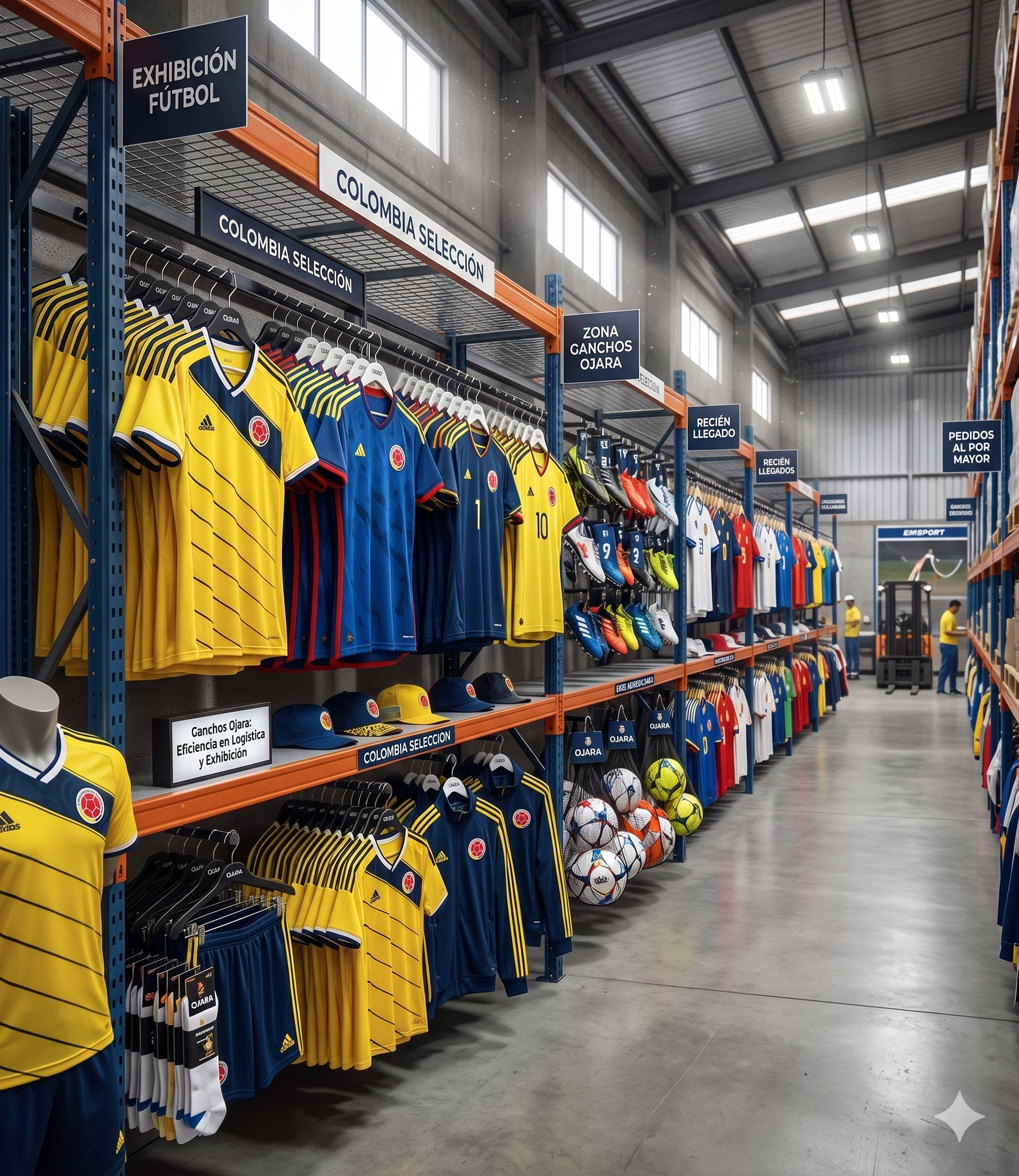 vitrinas mundialistas, exhibición temática fútbol, visual merchandising Colombia, campañas retail mundial, vitrinas fútbol Colombia